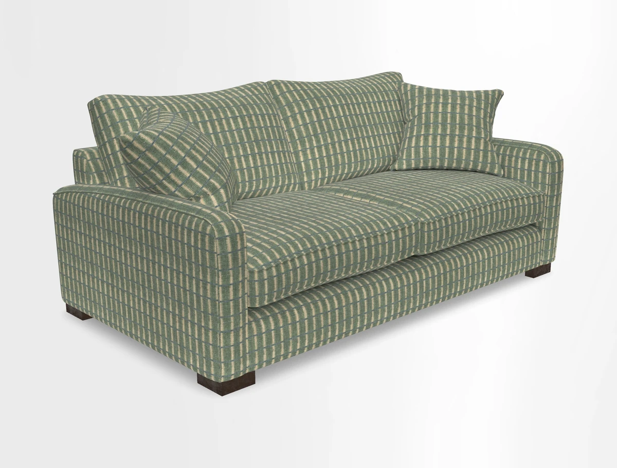 Brook Green 3 seater sofa in Warwick Boucle Andes