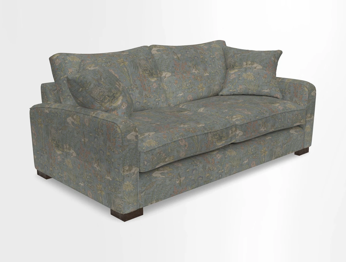 Brook Green 3 seater sofa in Warwick Boucle Andes