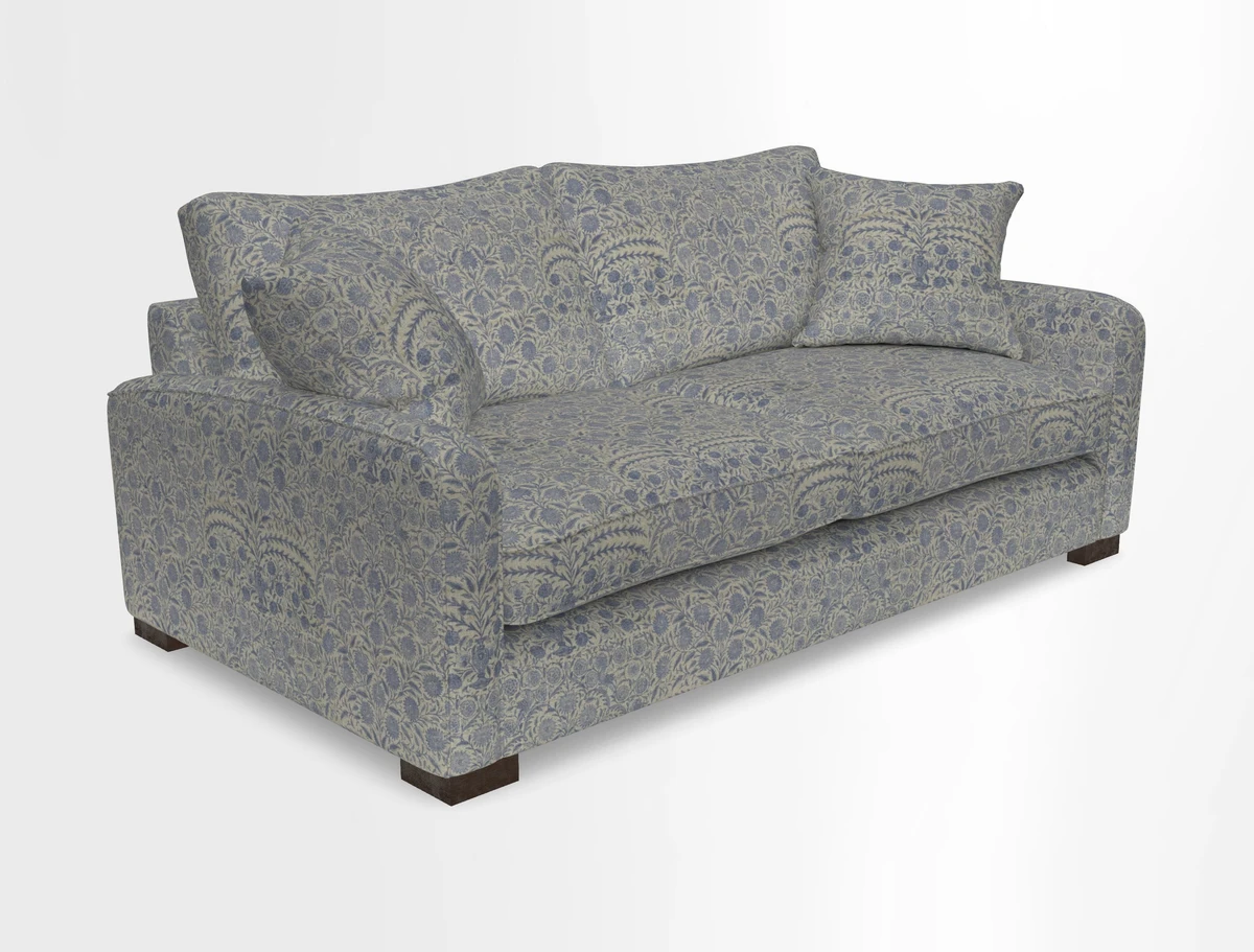 Brook Green 3 seater sofa in Warwick Boucle Andes
