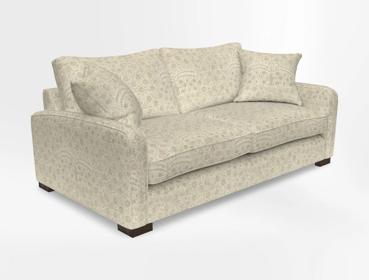 Brook Green 3 seater sofa in Warwick Boucle Andes