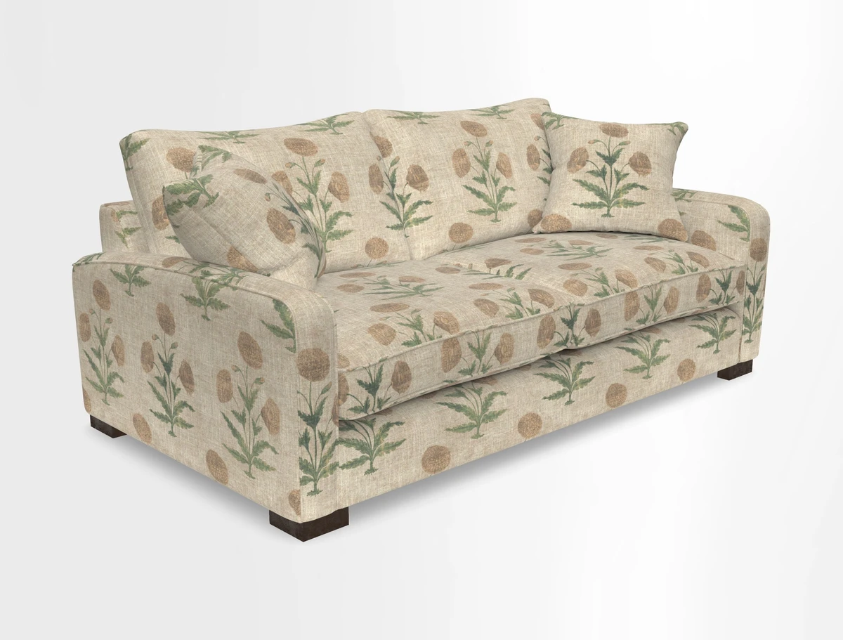 Brook Green 3 seater sofa in Warwick Boucle Andes