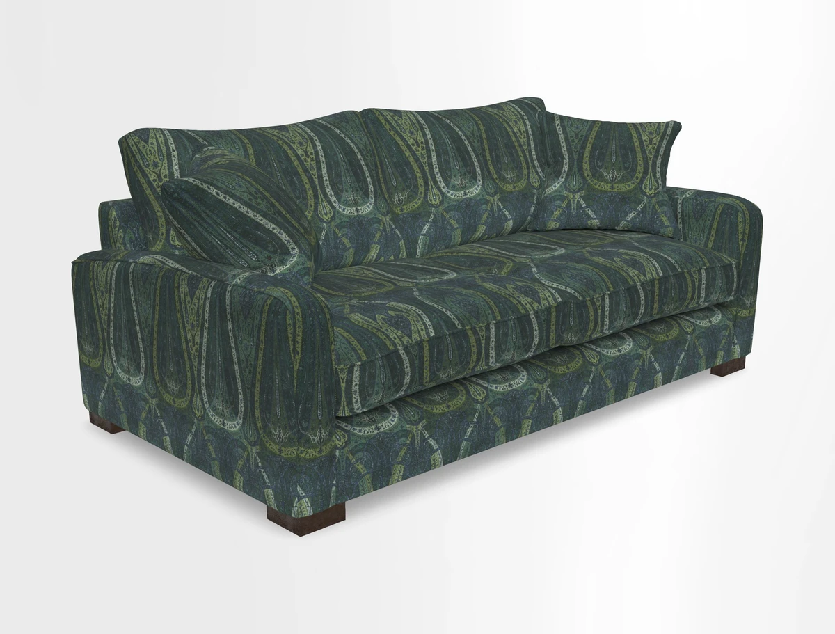 Brook Green 3 seater sofa in Warwick Boucle Andes