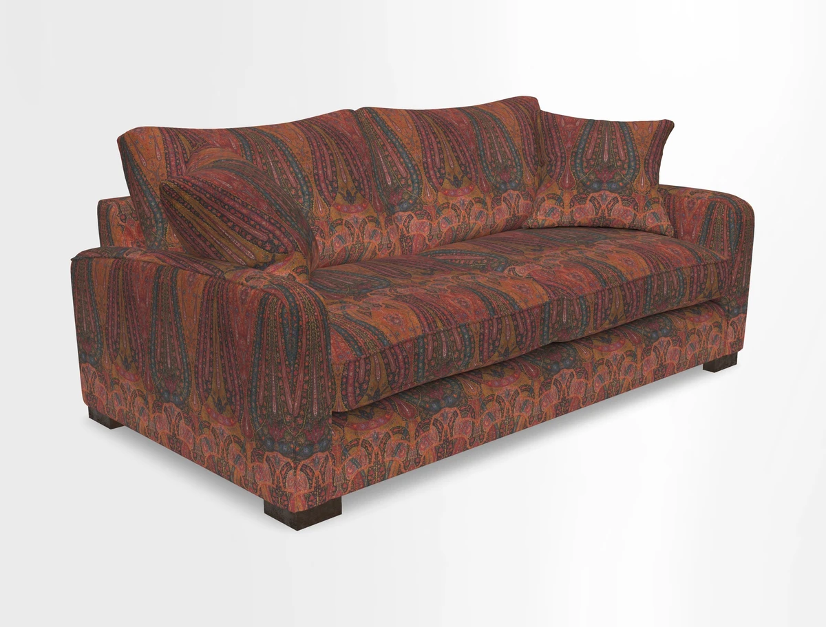Brook Green 3 seater sofa in Warwick Boucle Andes