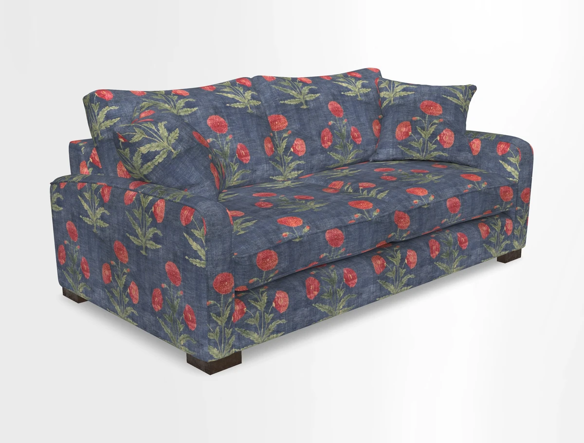 Brook Green 3 seater sofa in Warwick Boucle Andes
