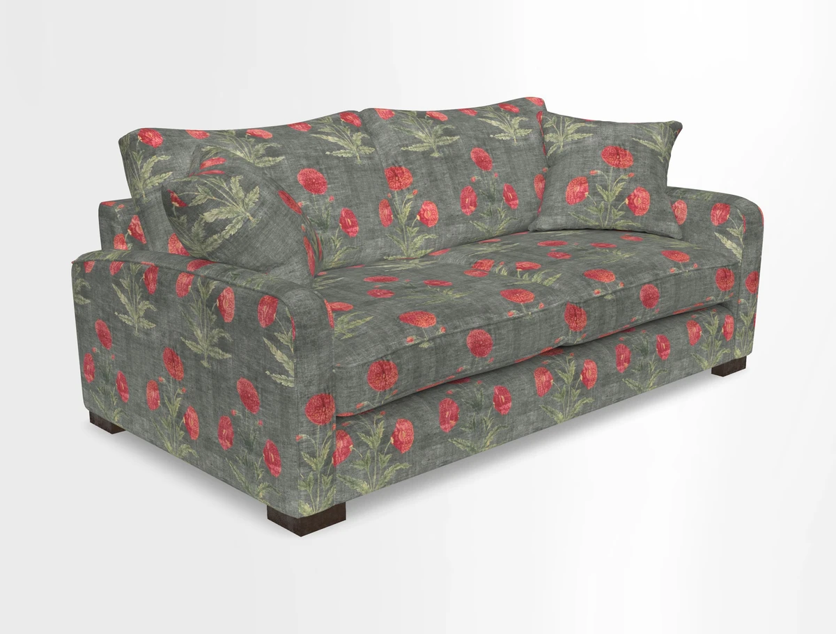 Brook Green 3 seater sofa in Warwick Boucle Andes