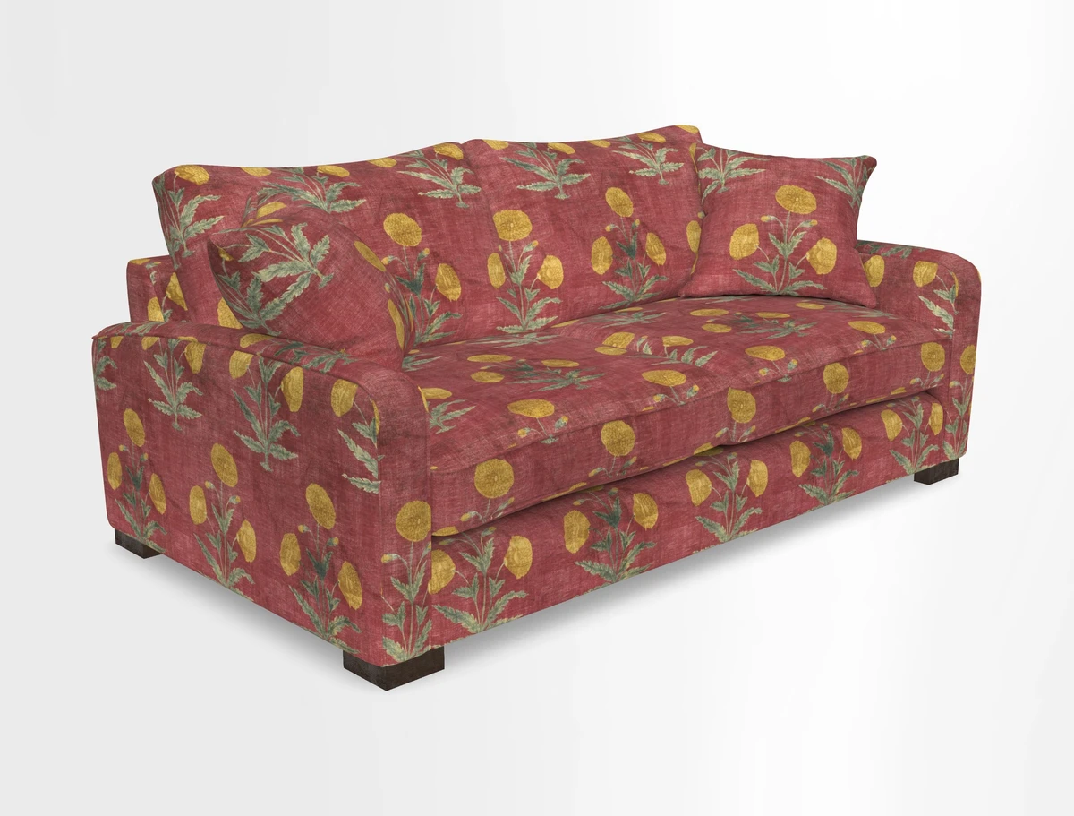 Brook Green 3 seater sofa in Warwick Boucle Andes