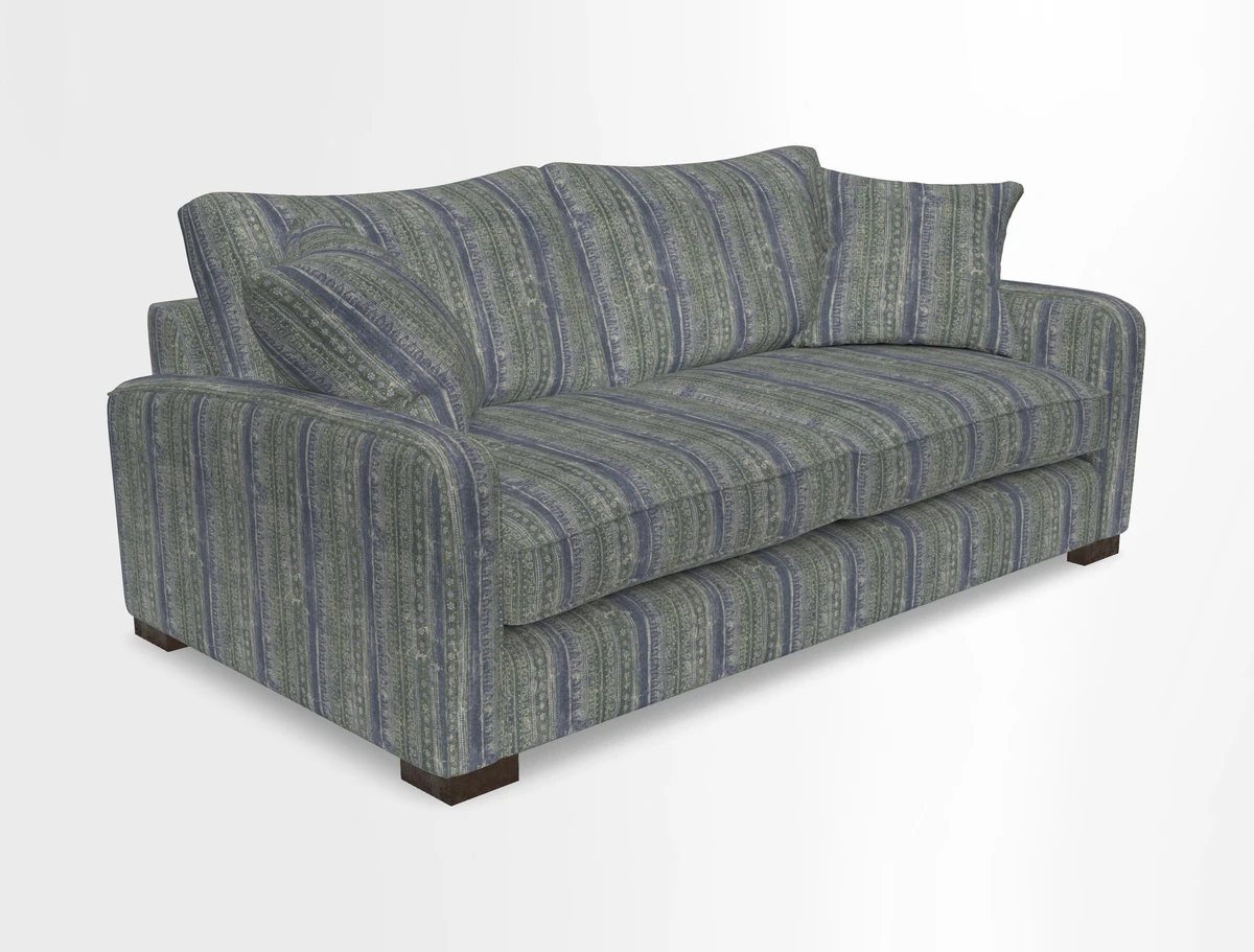 Brook Green 3 seater sofa in Warwick Boucle Andes