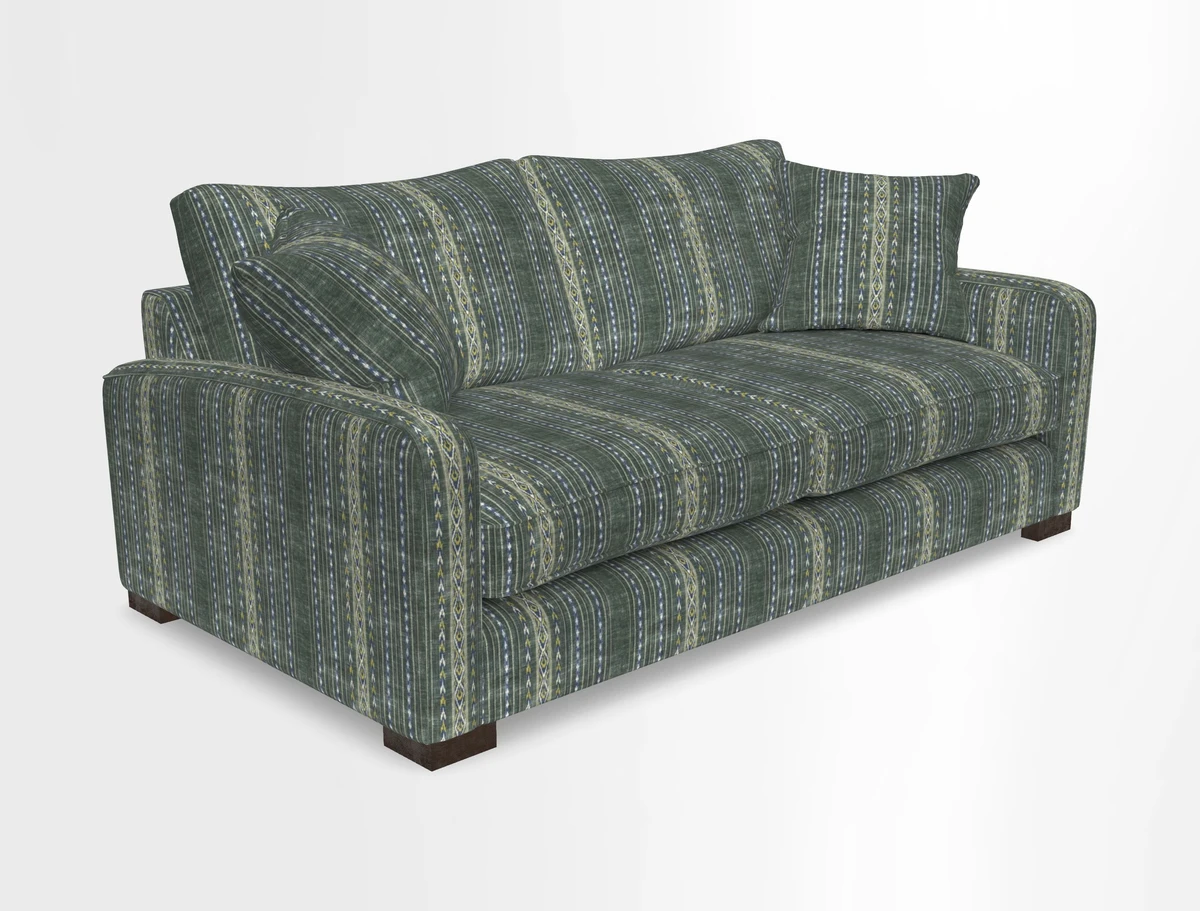 Brook Green 3 seater sofa in Warwick Boucle Andes