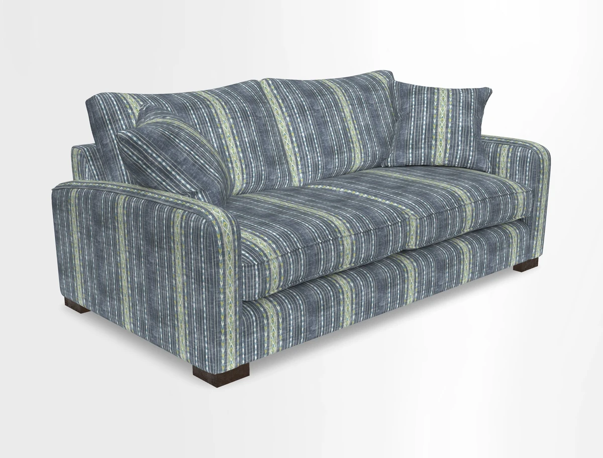 Brook Green 3 seater sofa in Warwick Boucle Andes