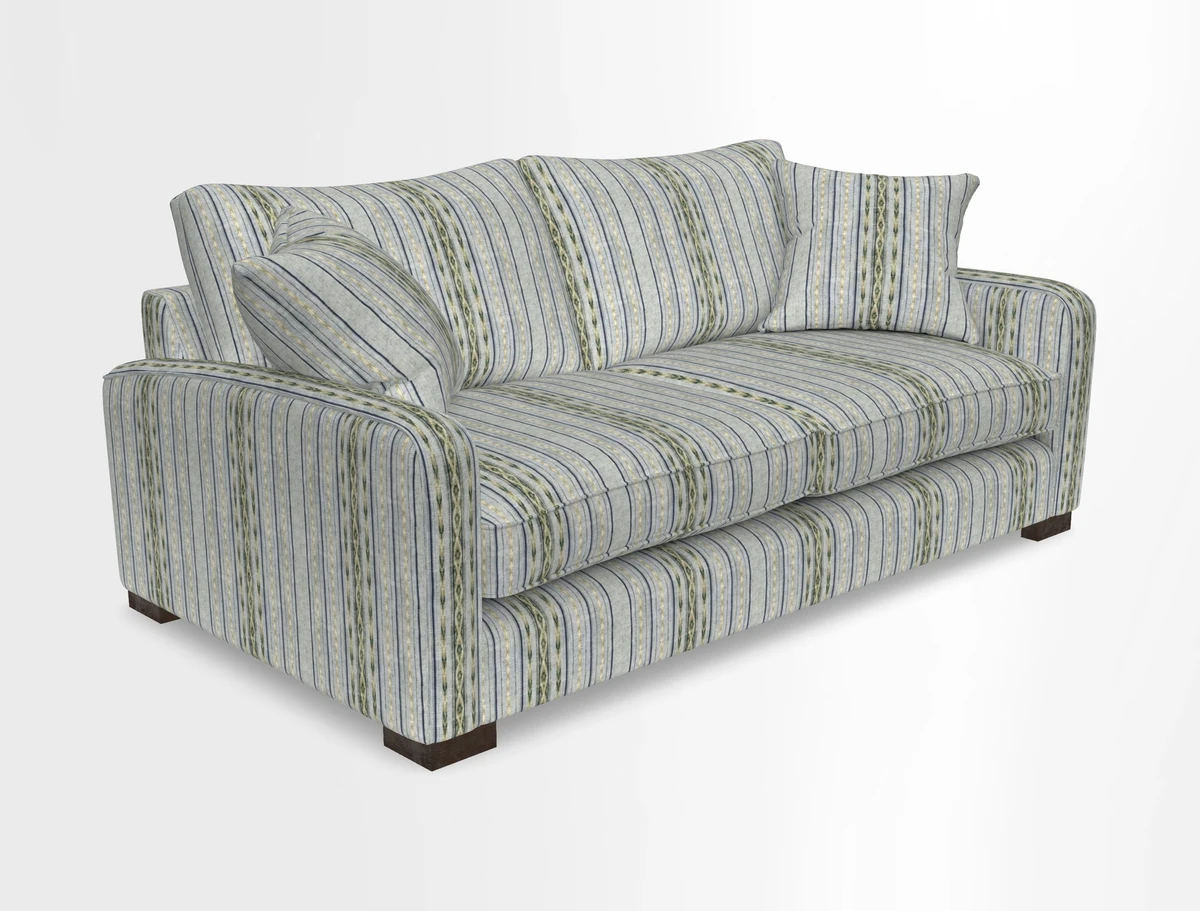 Brook Green 3 seater sofa in Warwick Boucle Andes