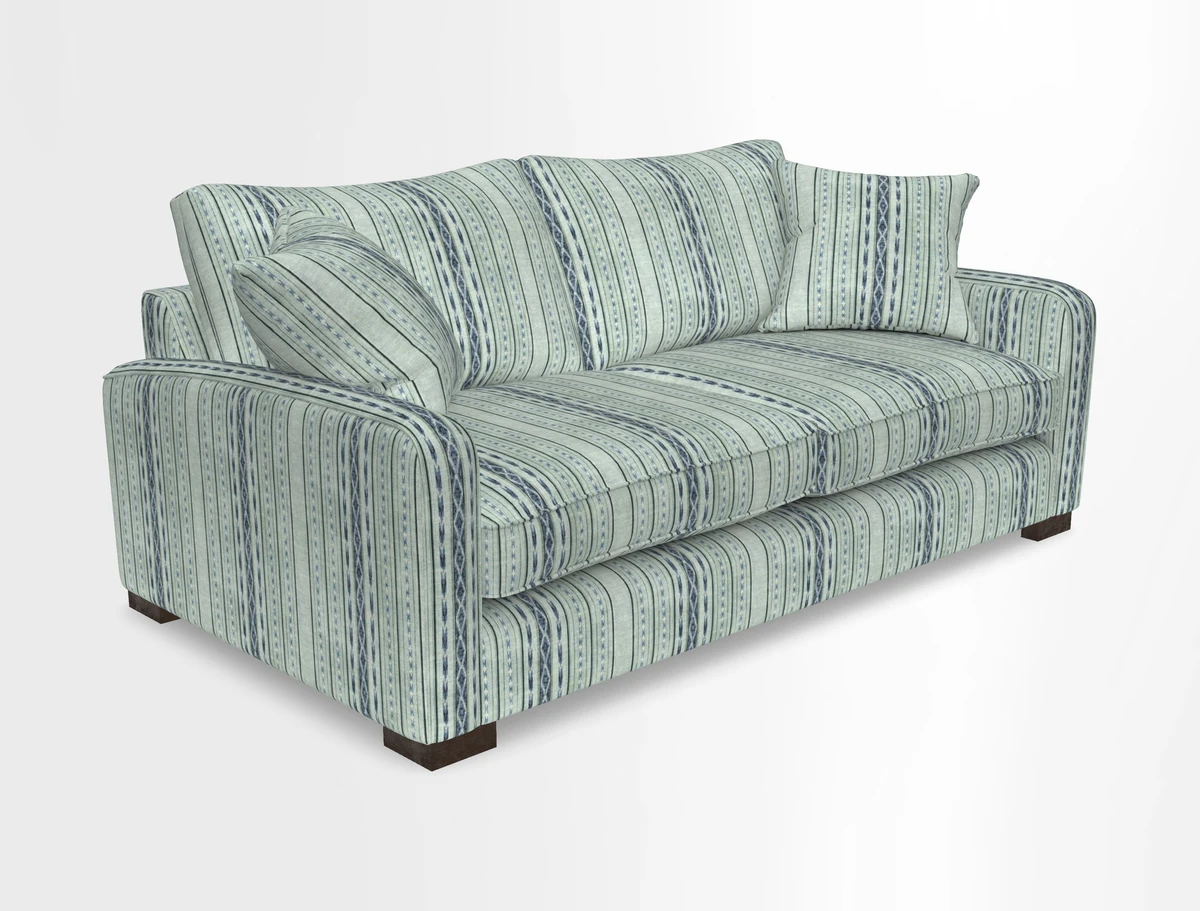 Brook Green 3 seater sofa in Warwick Boucle Andes