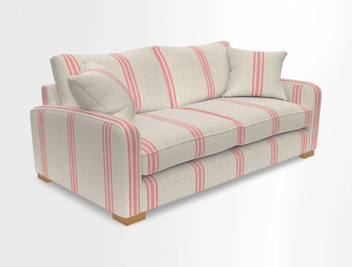 Brook Green 3 seater sofa in Warwick Boucle Andes