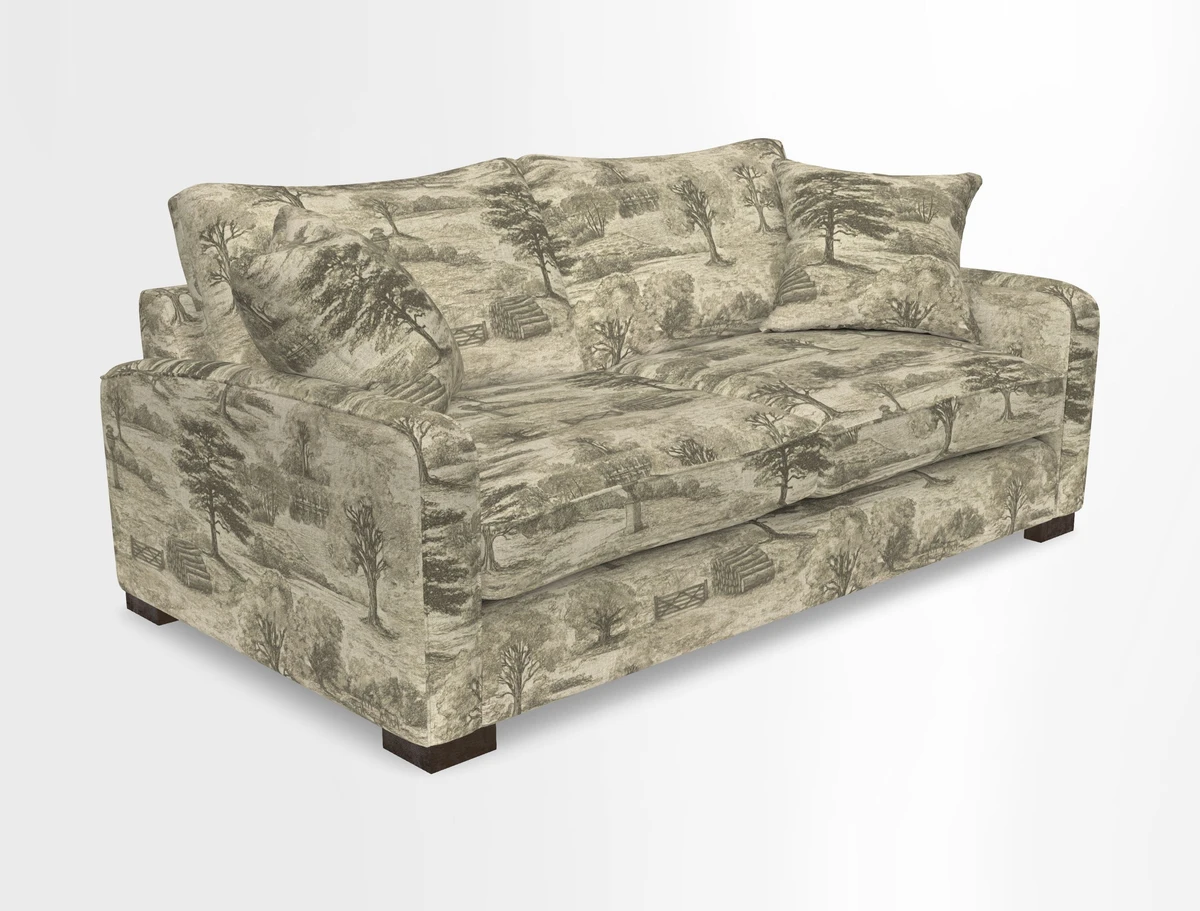 Brook Green 3 seater sofa in Warwick Boucle Andes