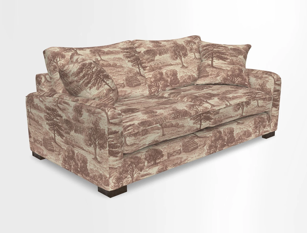 Brook Green 3 seater sofa in Warwick Boucle Andes