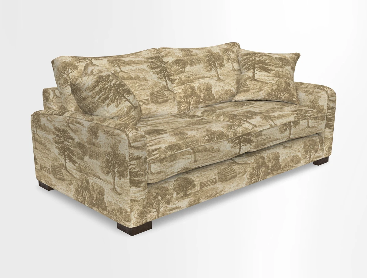 Brook Green 3 seater sofa in Warwick Boucle Andes