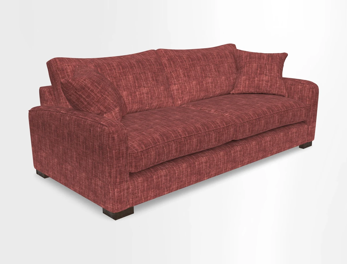 Brook Green 3 seater sofa in Warwick Boucle Andes