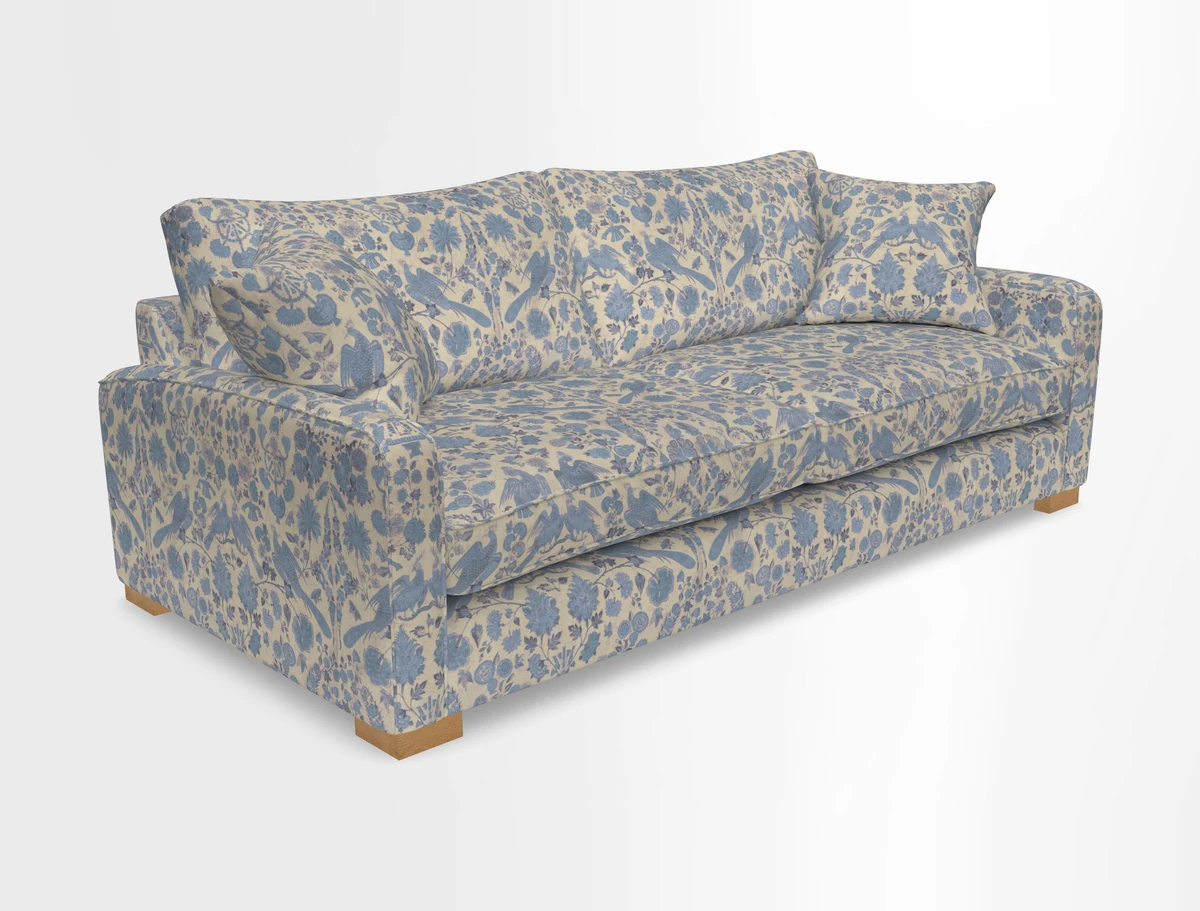 Brook Green 3 seater sofa in Warwick Boucle Andes