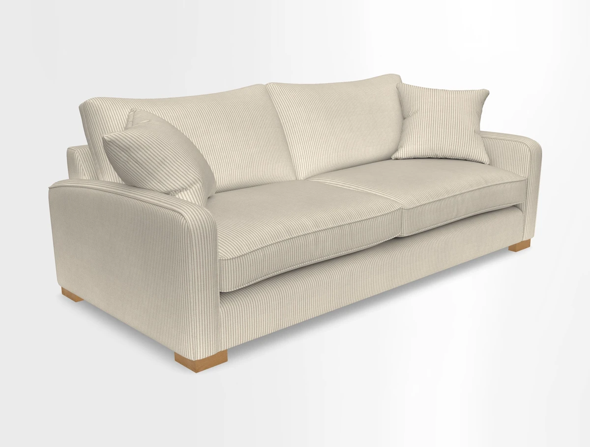 Brook Green 3 seater sofa in Warwick Boucle Andes
