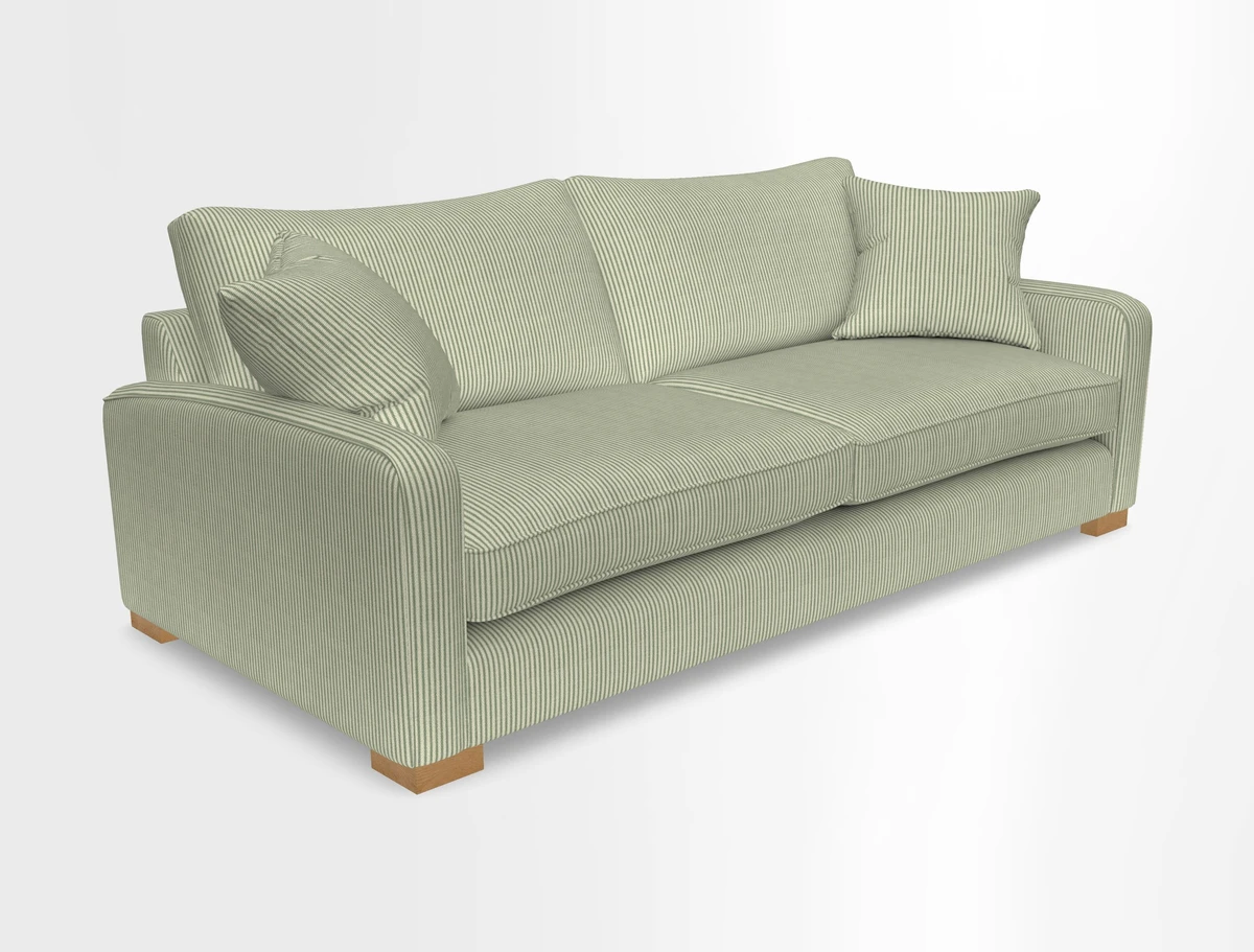 Brook Green 3 seater sofa in Warwick Boucle Andes