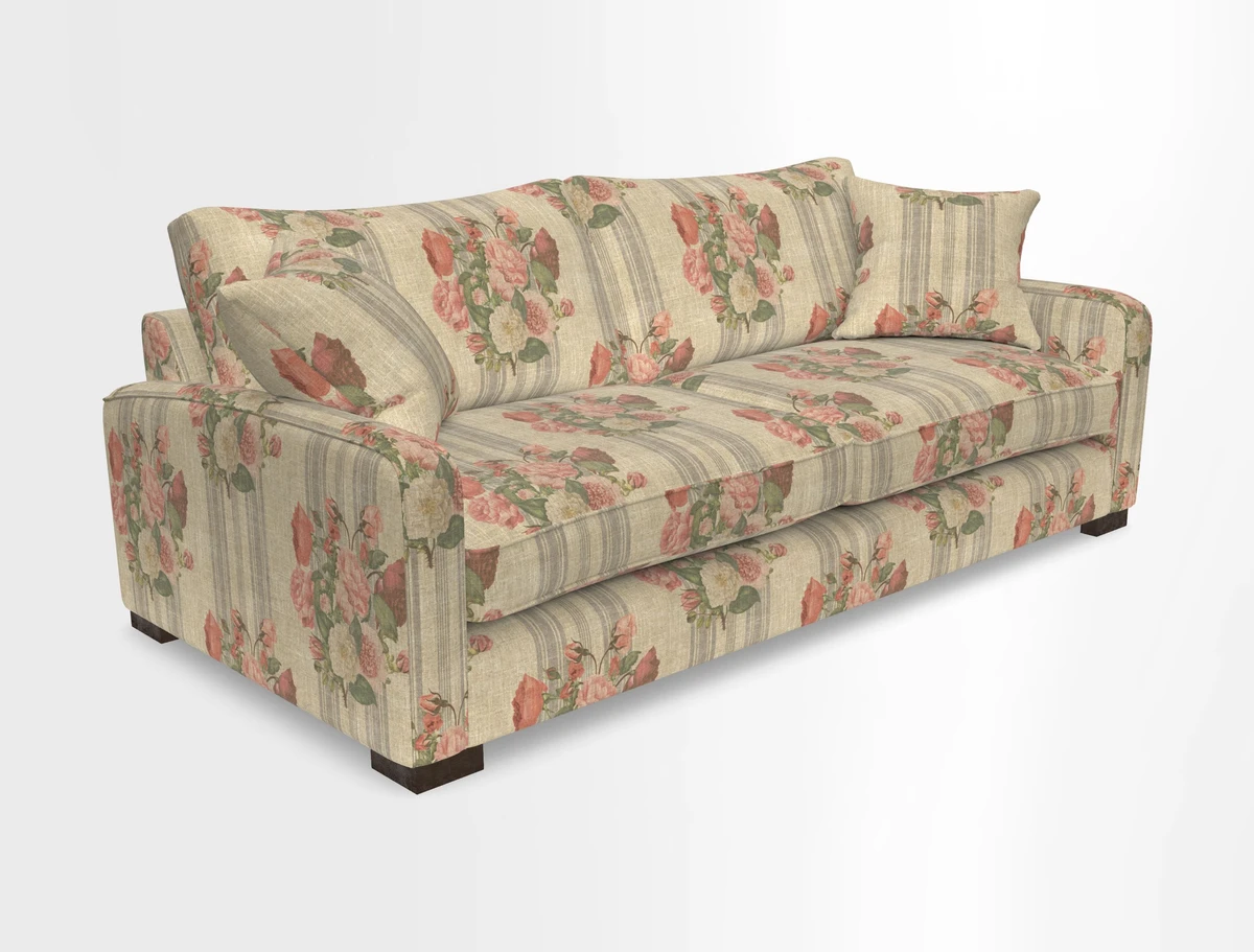 Brook Green 3 seater sofa in Warwick Boucle Andes