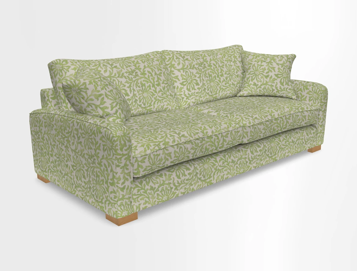 Brook Green 3 seater sofa in Warwick Boucle Andes