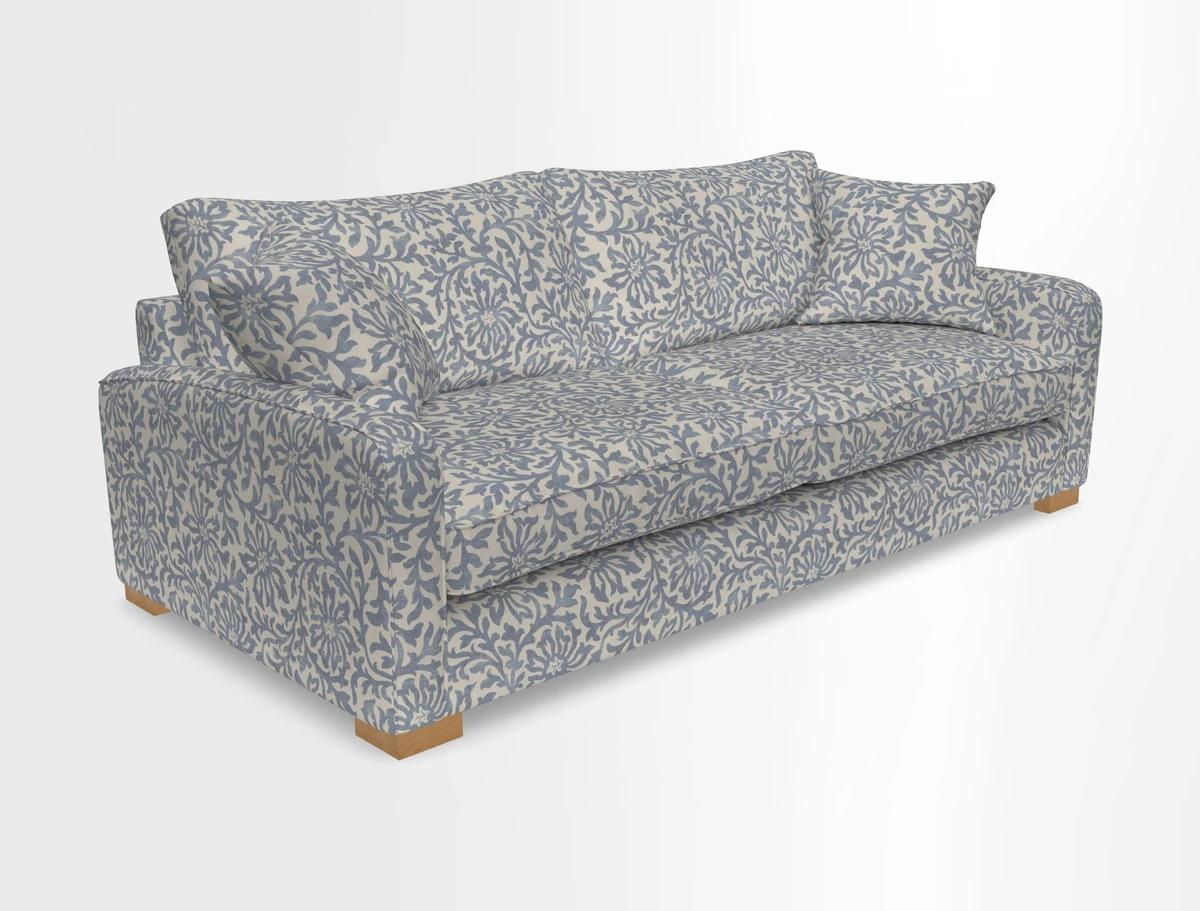 Brook Green 3 seater sofa in Warwick Boucle Andes