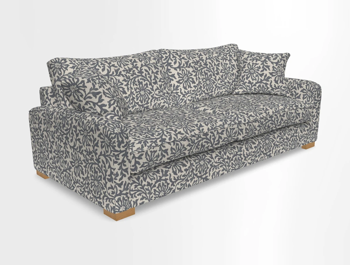 Brook Green 3 seater sofa in Warwick Boucle Andes