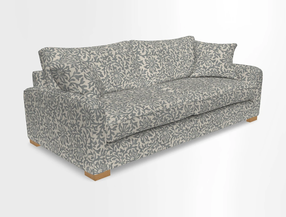 Brook Green 3 seater sofa in Warwick Boucle Andes