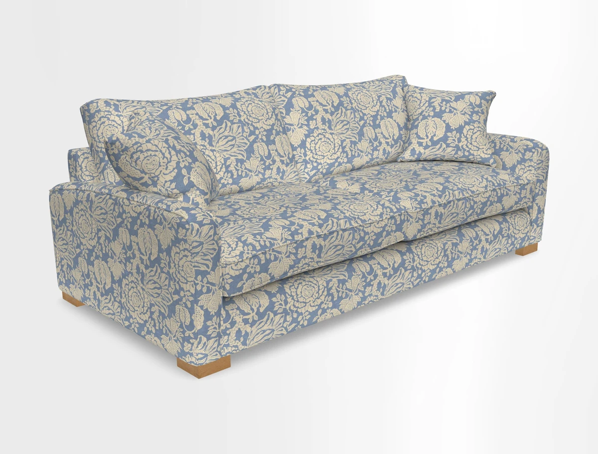 Brook Green 3 seater sofa in Warwick Boucle Andes