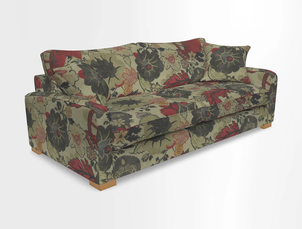 Brook Green 3 seater sofa in Warwick Boucle Andes