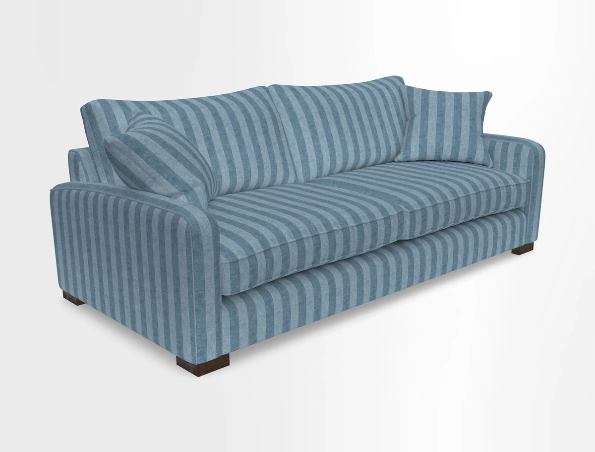 Brook Green 3 seater sofa in Warwick Boucle Andes