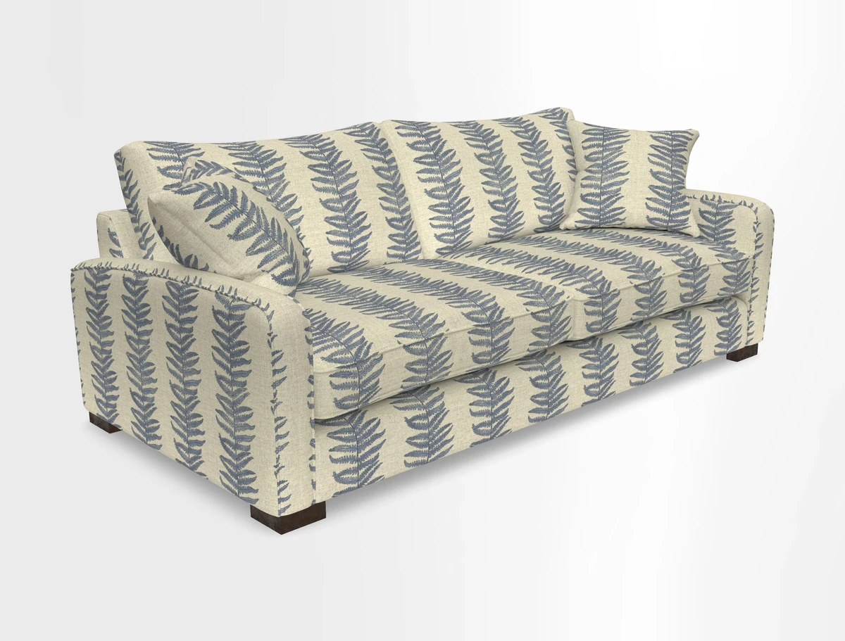 Brook Green 3 seater sofa in Warwick Boucle Andes
