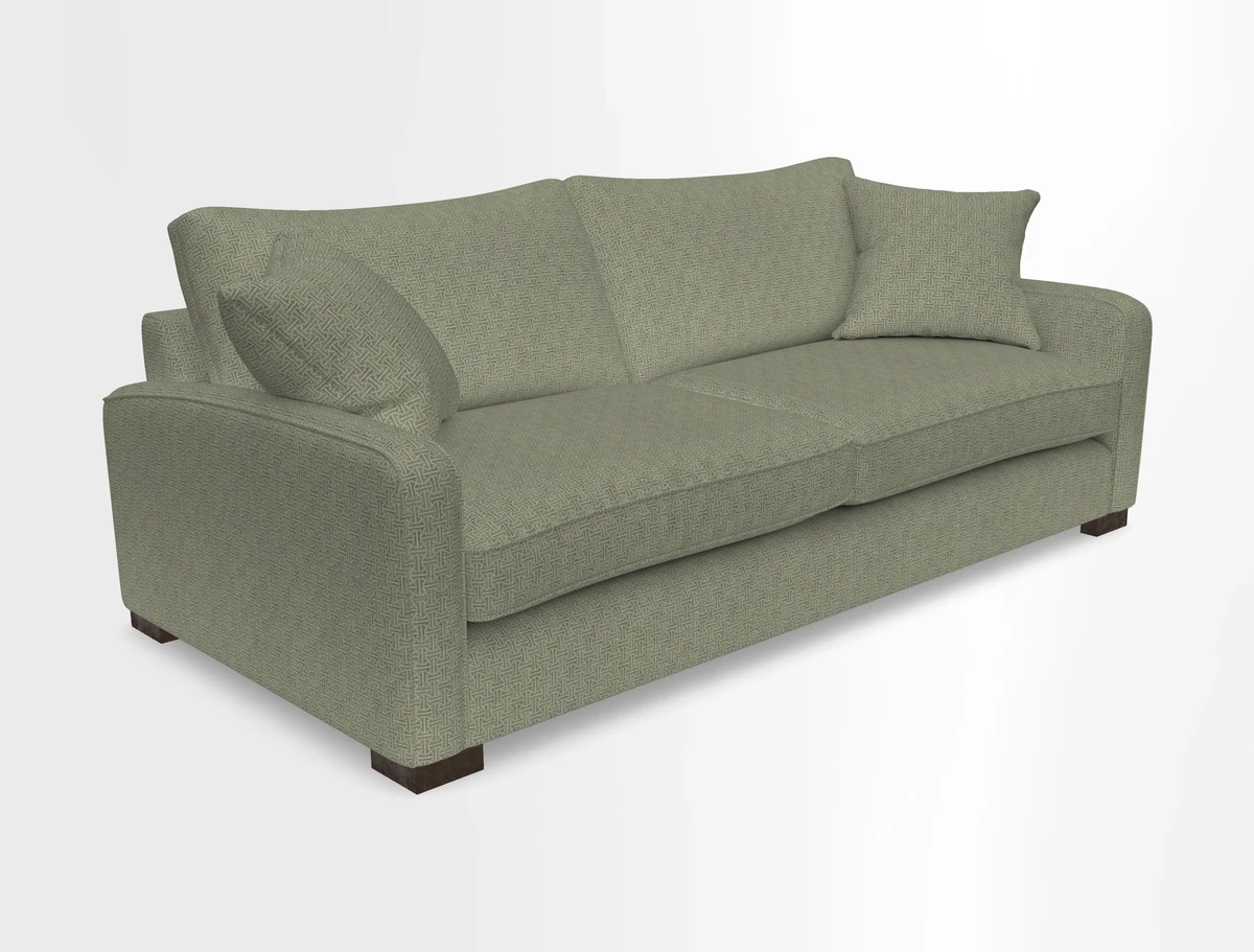 Brook Green 3 seater sofa in Warwick Boucle Andes