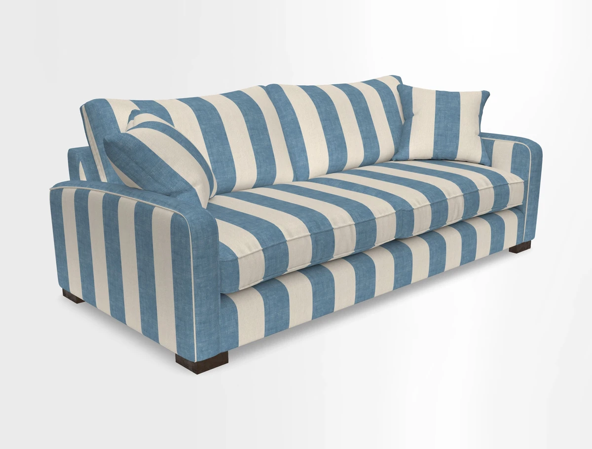 Brook Green 3 seater sofa in Warwick Boucle Andes
