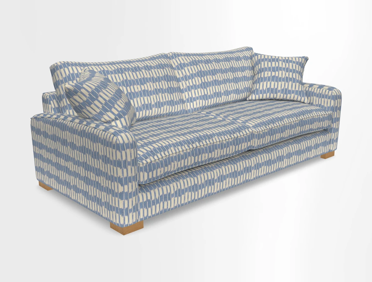 Brook Green 3 seater sofa in Warwick Boucle Andes