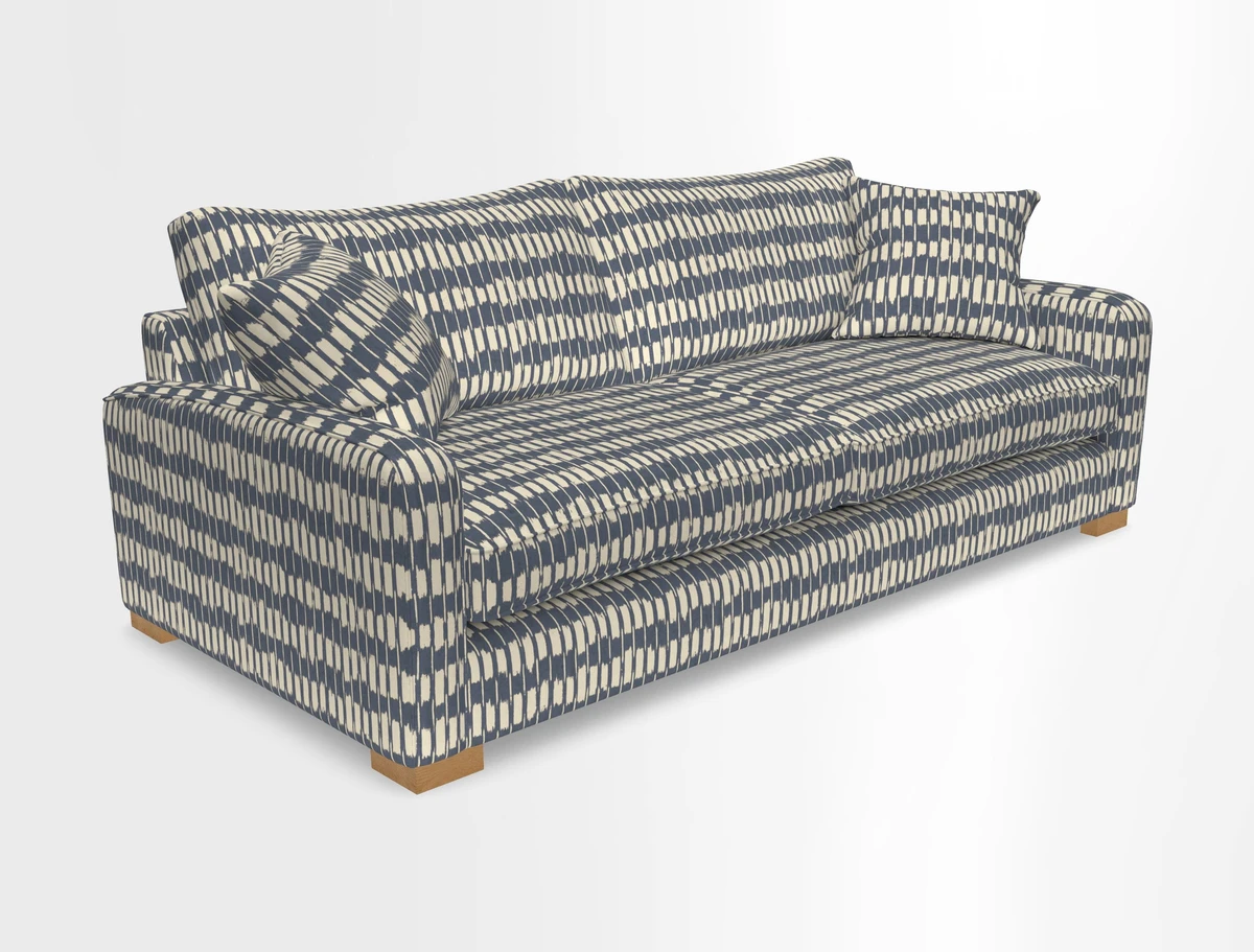 Brook Green 3 seater sofa in Warwick Boucle Andes