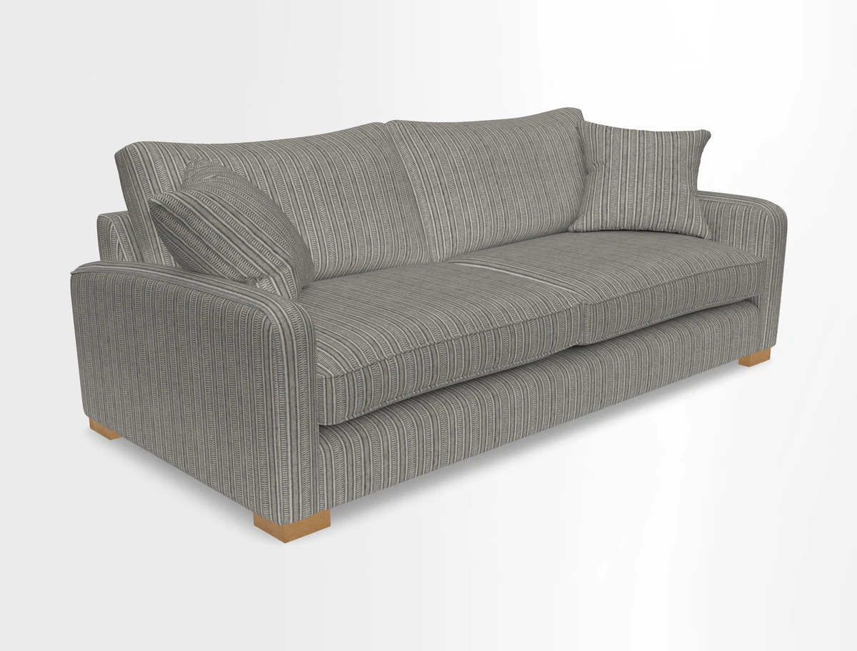 Brook Green 3 seater sofa in Warwick Boucle Andes