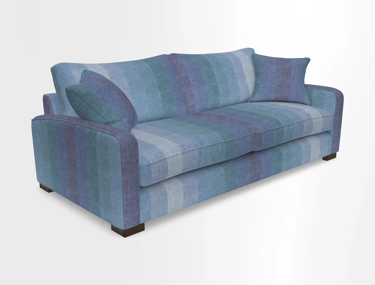 Brook Green 3 seater sofa in Warwick Boucle Andes