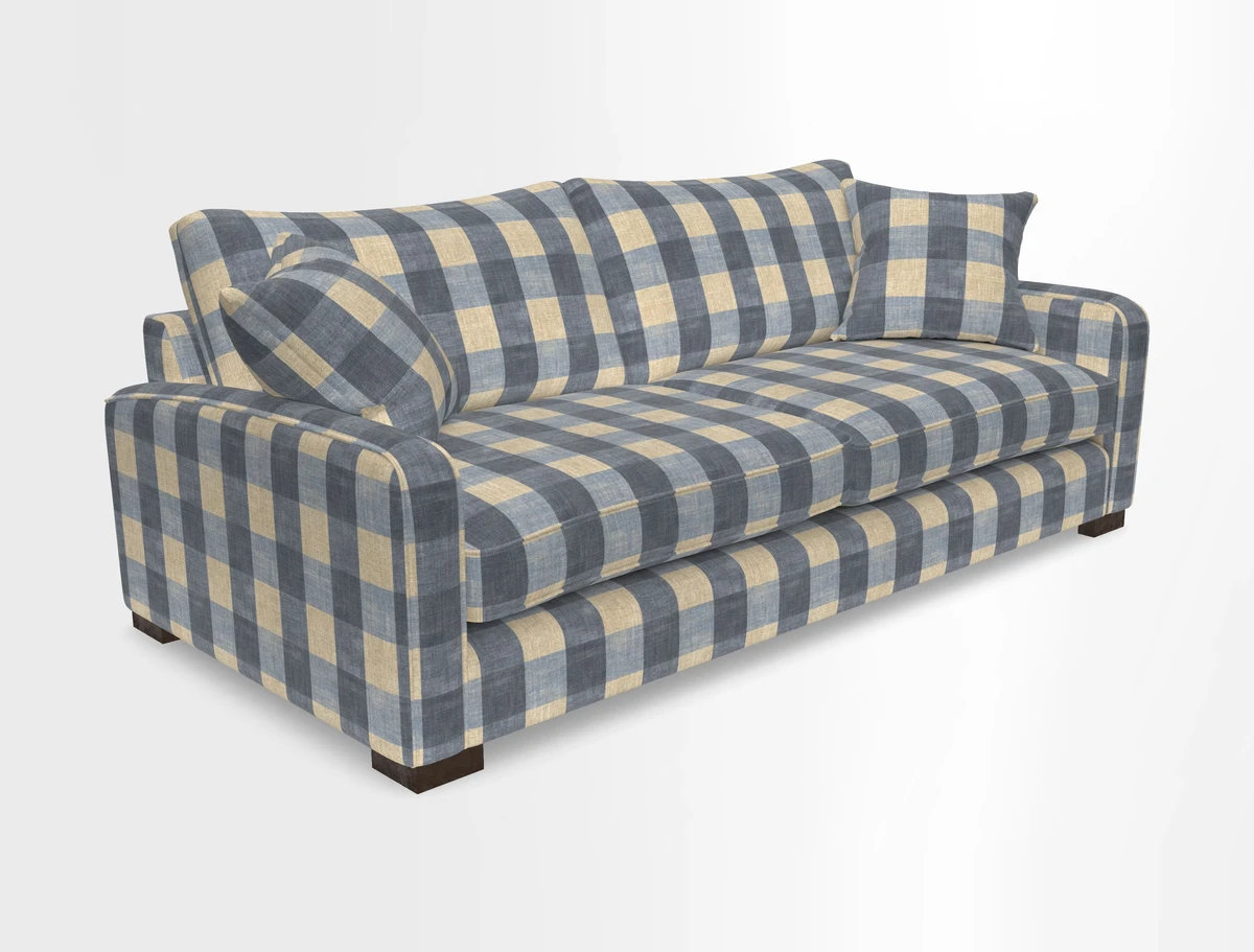 Brook Green 3 seater sofa in Warwick Boucle Andes