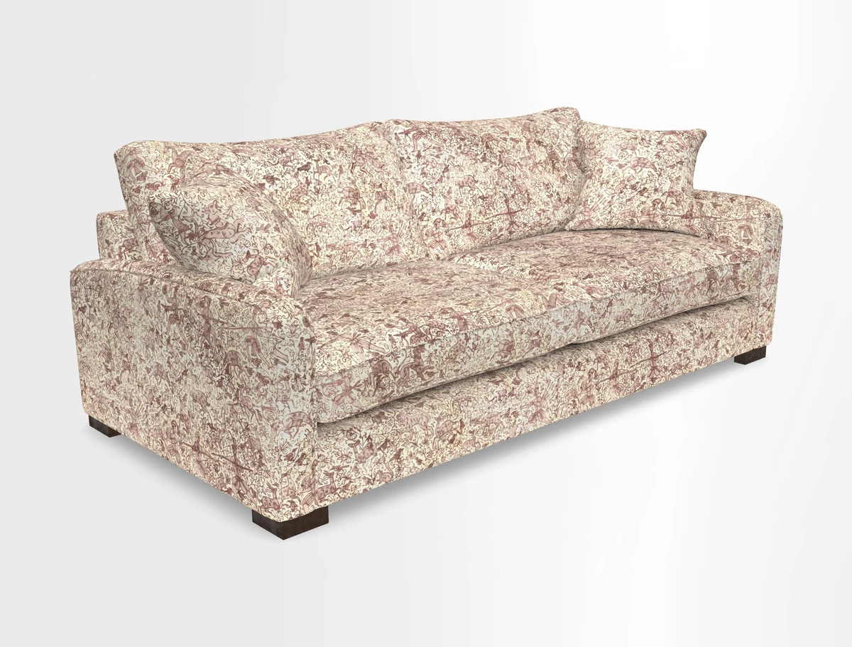 Brook Green 3 seater sofa in Warwick Boucle Andes