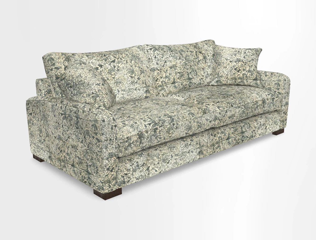 Brook Green 3 seater sofa in Warwick Boucle Andes