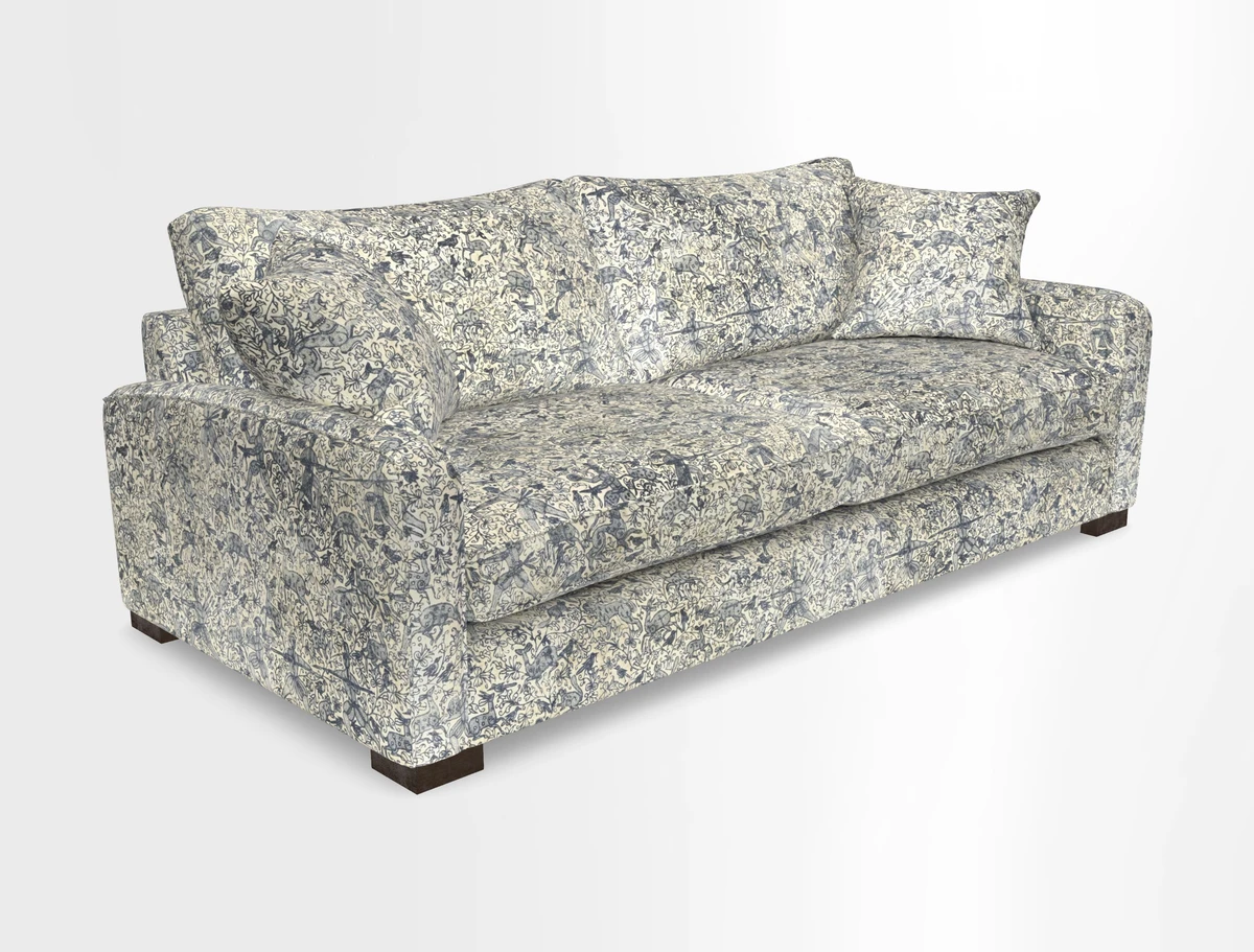 Brook Green 3 seater sofa in Warwick Boucle Andes