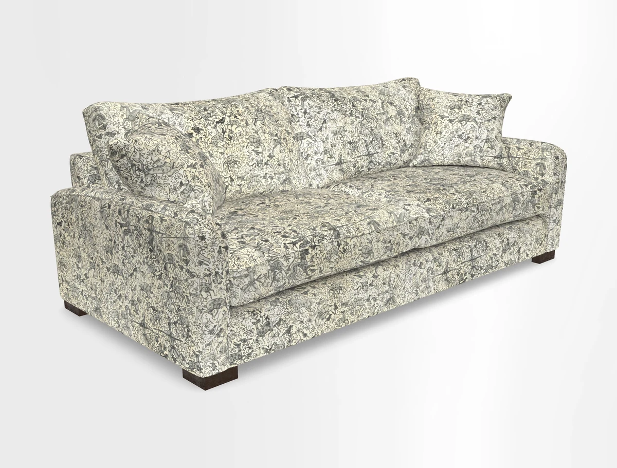 Brook Green 3 seater sofa in Warwick Boucle Andes