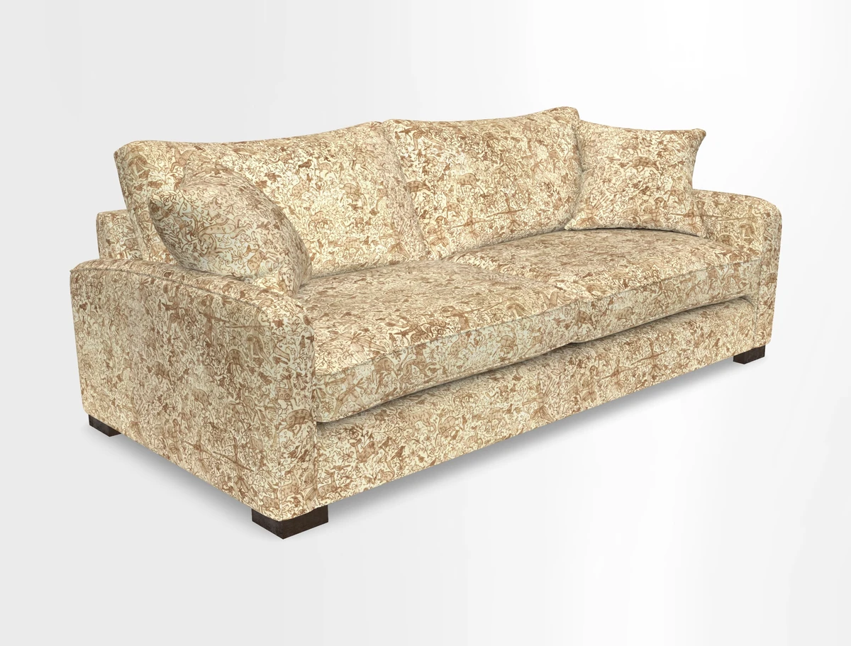Brook Green 3 seater sofa in Warwick Boucle Andes