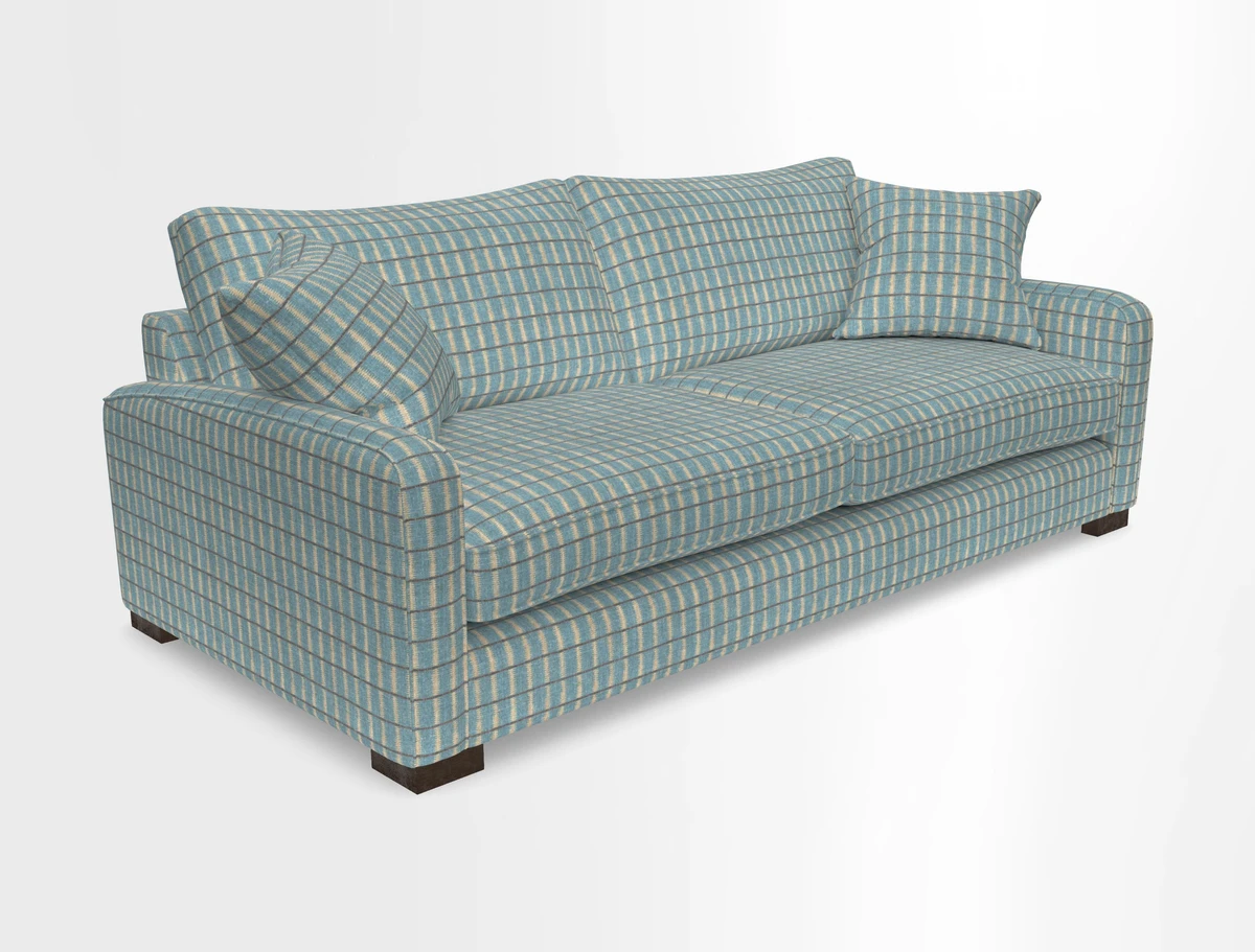 Brook Green 3 seater sofa in Warwick Boucle Andes