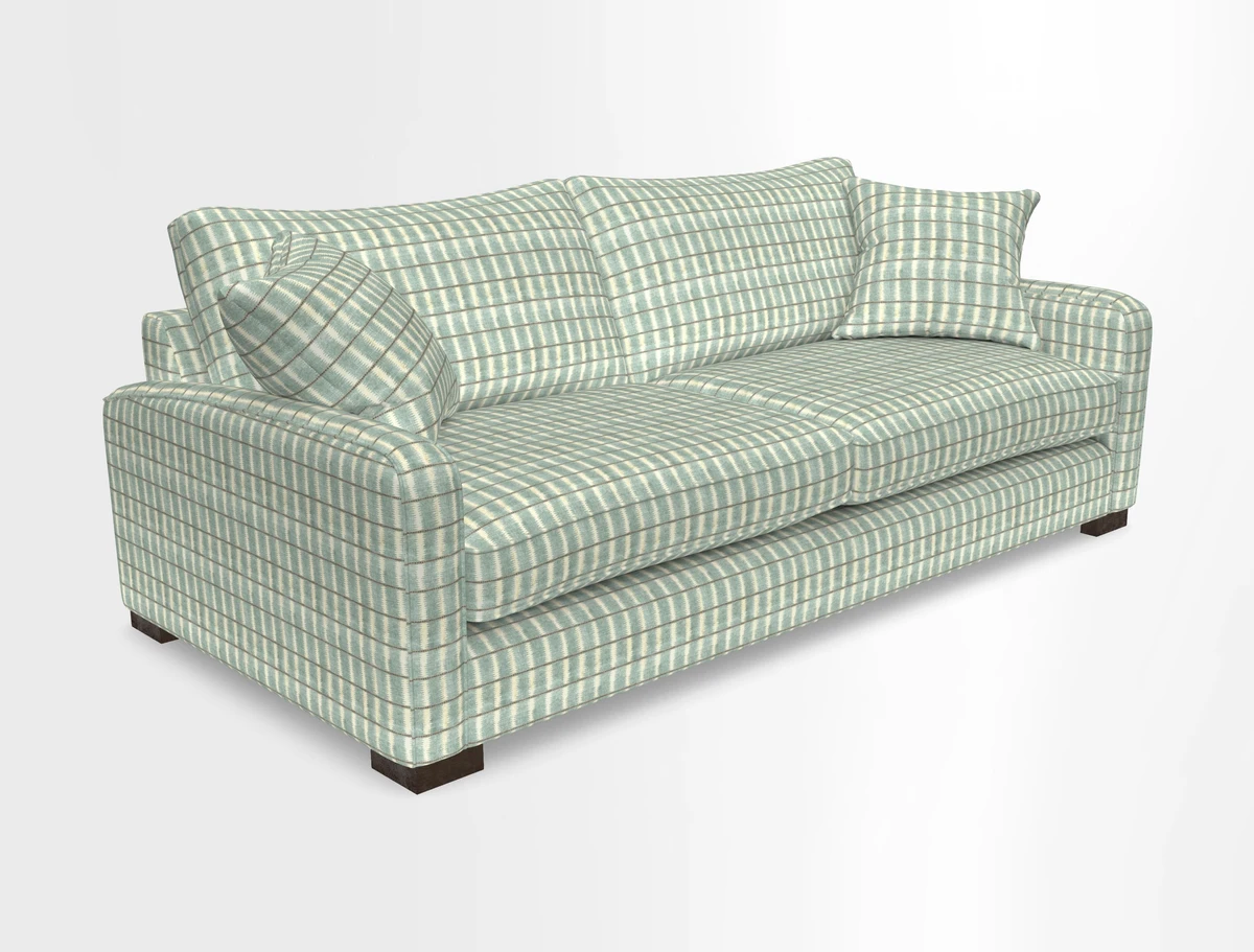 Brook Green 3 seater sofa in Warwick Boucle Andes