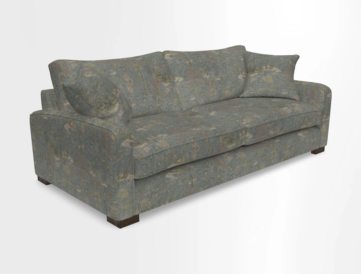 Brook Green 3 seater sofa in Warwick Boucle Andes