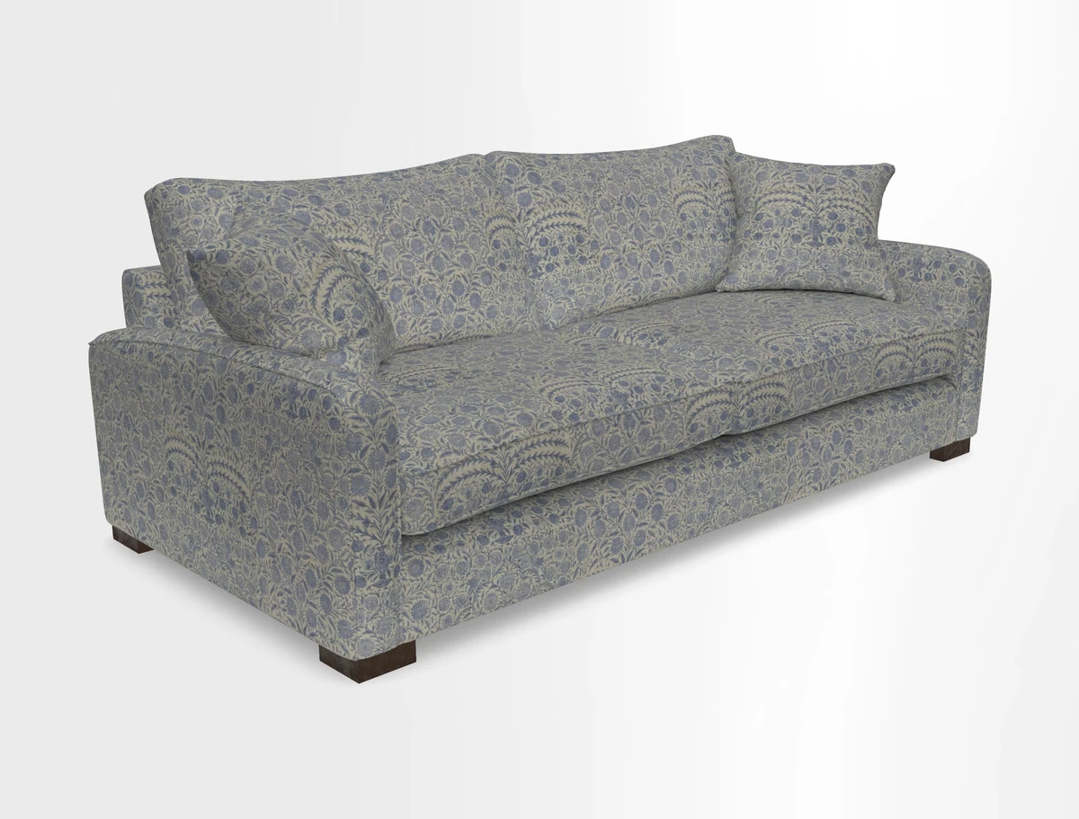 Brook Green 3 seater sofa in Warwick Boucle Andes