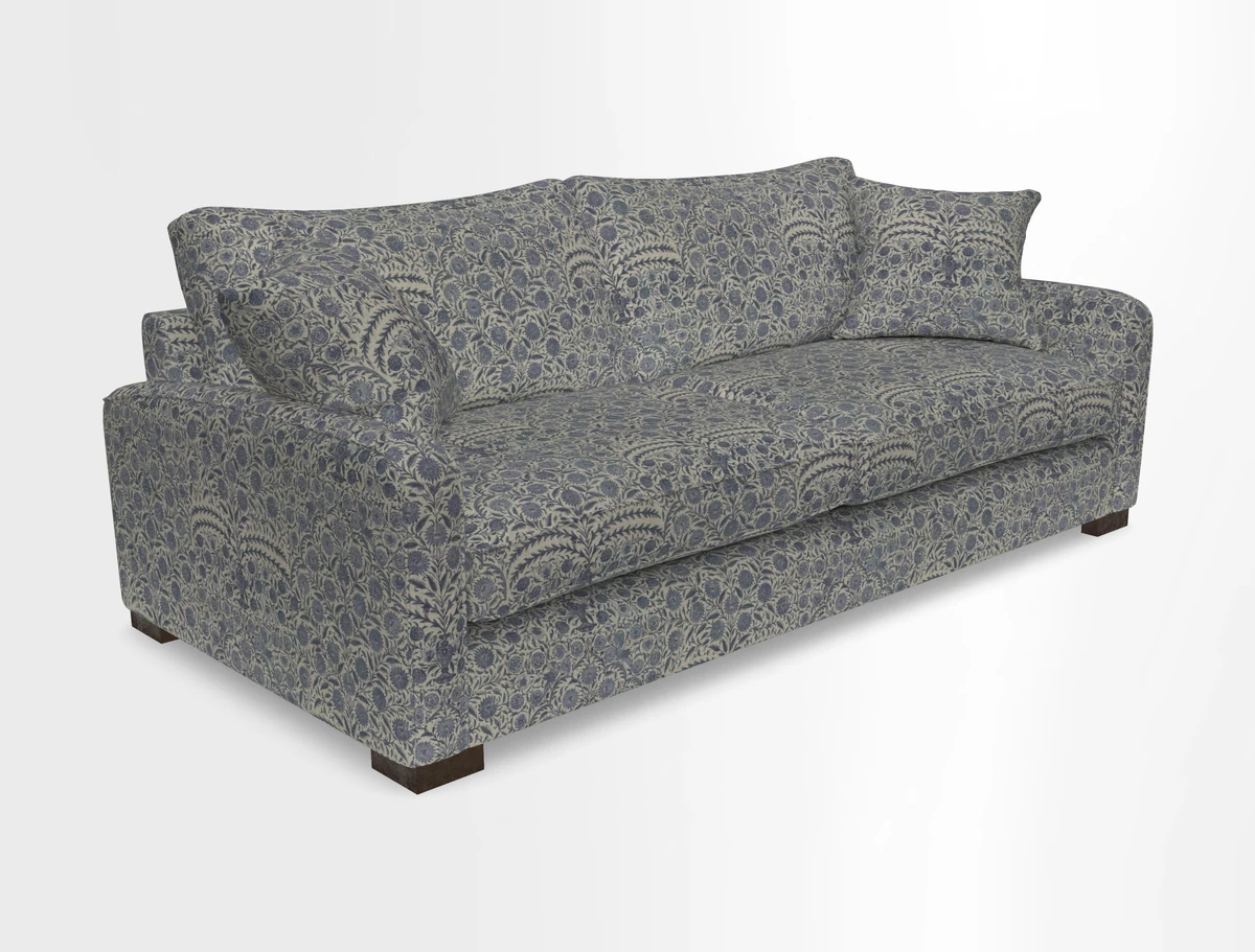 Brook Green 3 seater sofa in Warwick Boucle Andes