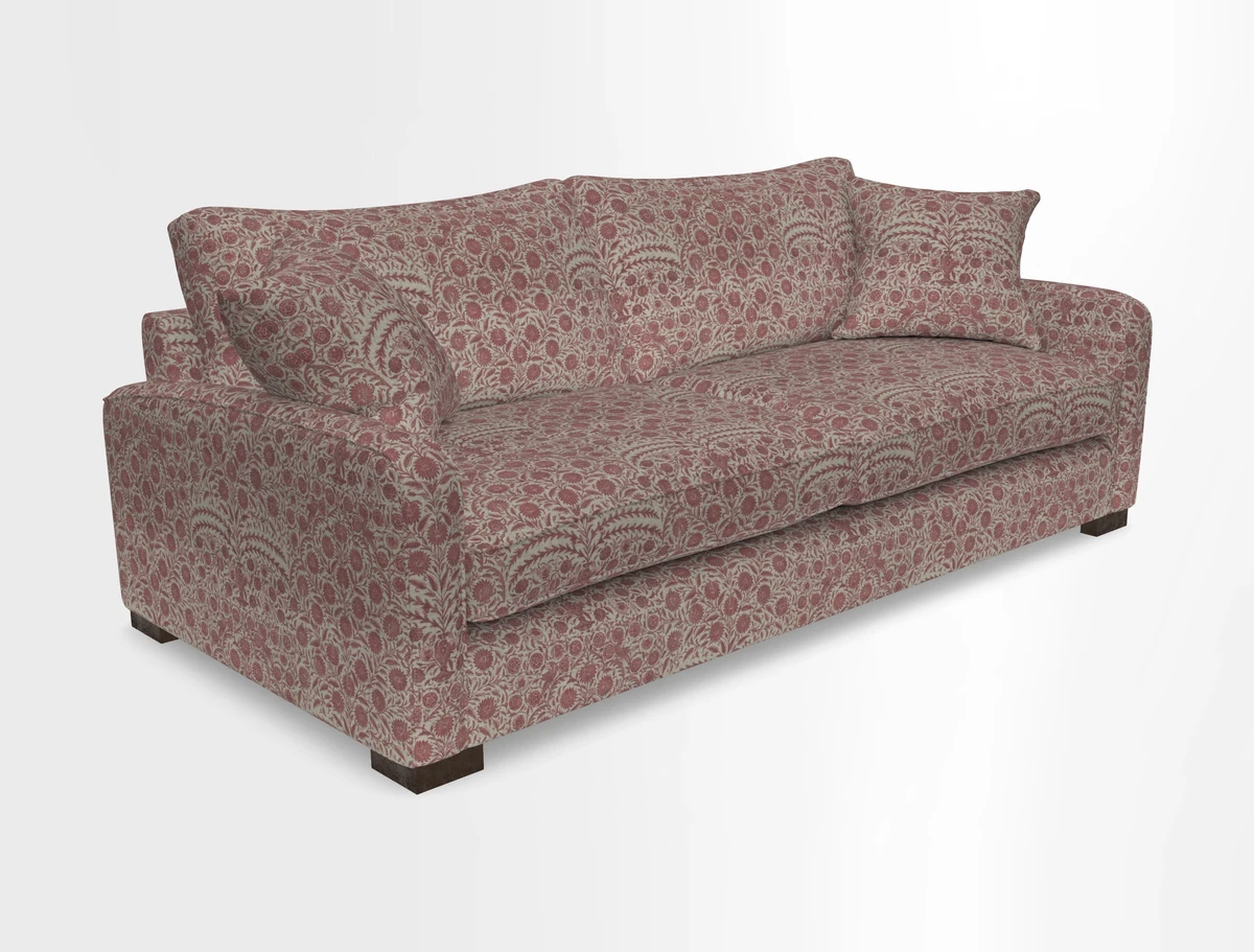 Brook Green 3 seater sofa in Warwick Boucle Andes